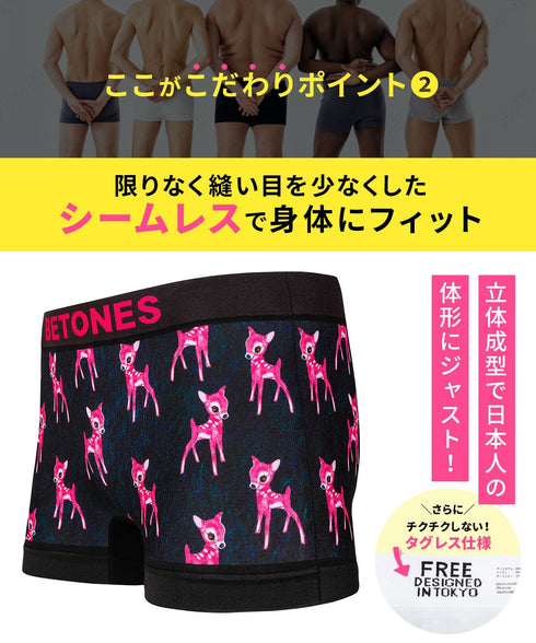 ビトーンズ BETONES FUNTIME メンズ ボクサーパンツ 【メール便】