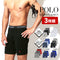 ポロ ラルフローレン POLO RALPH LAUREN 【3枚セット】3 CLASSIC FIT COTTON LONG LEG メンズ ロングボクサーパンツ 下着 おしゃれ 人気 プレゼント 彼氏 父の日