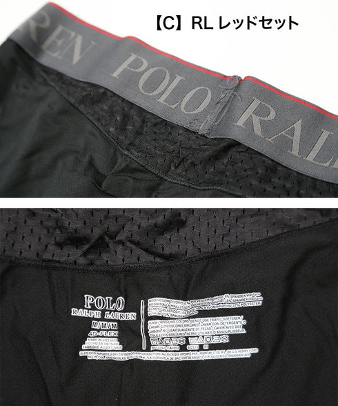 ポロ ラルフローレン POLO RALPH LAUREN 【3枚セット】3 CLASSIC FIT COTTON LONG LEG メンズ ロングボクサーパンツ yearsale_f