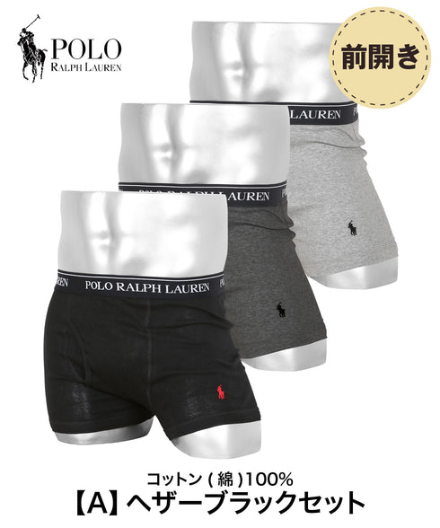ポロ ラルフローレン POLO RALPH LAUREN 【3枚セット】CLASSIC FIT メンズ ボクサーパンツ