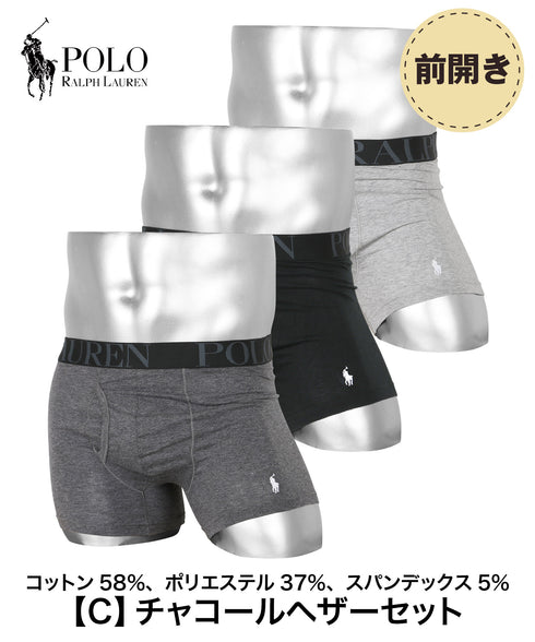ポロ ラルフローレン POLO RALPH LAUREN 【3枚セット】CLASSIC FIT メンズ ボクサーパンツ