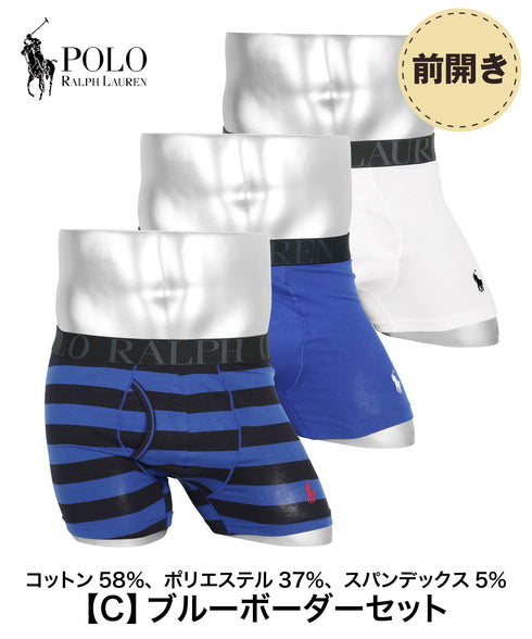 ポロ ラルフローレン POLO RALPH LAUREN 【3枚セット】CLASSIC FIT メンズ ボクサーパンツ