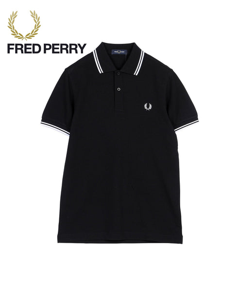 フレッドペリー FRED PERRY TWIN TIPPED メンズ 半袖 ポロシャツ