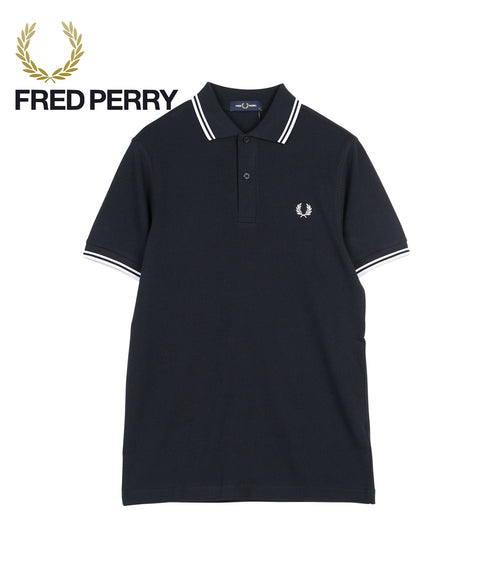 フレッドペリー FRED PERRY TWIN TIPPED メンズ 半袖 ポロシャツ