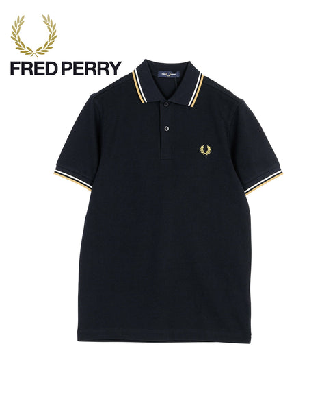 フレッドペリー FRED PERRY TWIN TIPPED メンズ 半袖 ポロシャツ