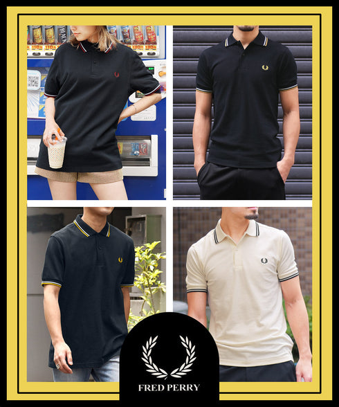 フレッドペリー FRED PERRY TWIN TIPPED メンズ 半袖 ポロシャツ