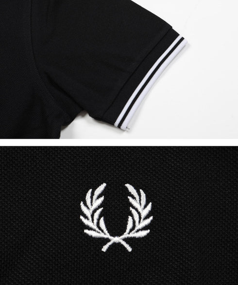 フレッドペリー FRED PERRY TWIN TIPPED メンズ 半袖 ポロシャツ