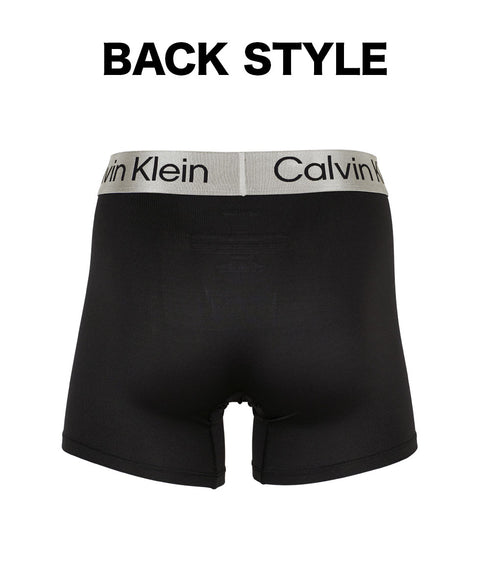 カルバンクライン Calvin Klein 【3枚セット】BRUSHED MICRO STRETCH メンズ ロング ボクサーパンツ 下着 おしゃれ 人気 プレゼント 彼氏 父の日
