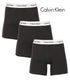 カルバンクライン Calvin Klein 【3枚セット】Cotton Stretch メンズ ロング ボクサーパンツ|下着 おしゃれ 人気 クリスマス プレゼント 彼氏