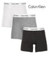 カルバンクライン Calvin Klein 【3枚セット】Cotton Stretch メンズ ロング ボクサーパンツ|下着 おしゃれ 人気 クリスマス プレゼント 彼氏