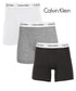 カルバンクライン Calvin Klein 【3枚セット】Cotton Stretch メンズ ロング ボクサーパンツ|下着 おしゃれ 人気 クリスマス プレゼント 彼氏