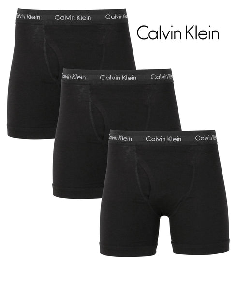 カルバンクライン Calvin Klein 【3枚セット】Cotton Stretch メンズ ロング ボクサーパンツ|下着 おしゃれ 人気 クリスマス プレゼント 彼氏
