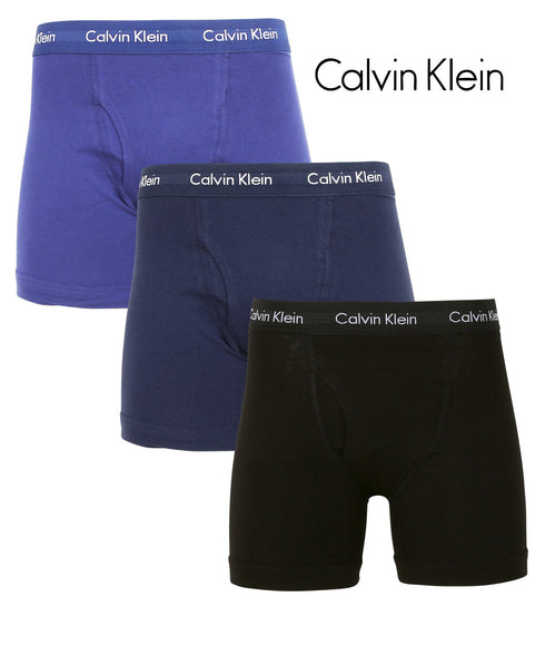 カルバンクライン Calvin Klein 【3枚セット】Cotton Stretch メンズ ロング ボクサーパンツ|下着 おしゃれ 人気 クリスマス プレゼント 彼氏