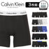 カルバンクライン Calvin Klein 【3枚セット】Cotton Stretch メンズ ロング ボクサーパンツ