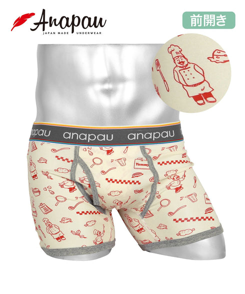 アナパウ Anapau Anapau メンズボクサーパンツ 【メール便】|下着 おしゃれ 人気 クリスマス プレゼント 彼氏