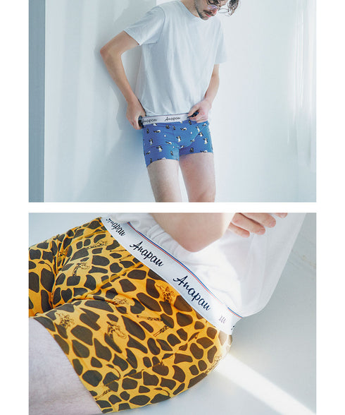 アナパウ Anapau Anapau メンズボクサーパンツ 【メール便】|下着 おしゃれ 人気 クリスマス プレゼント 彼氏