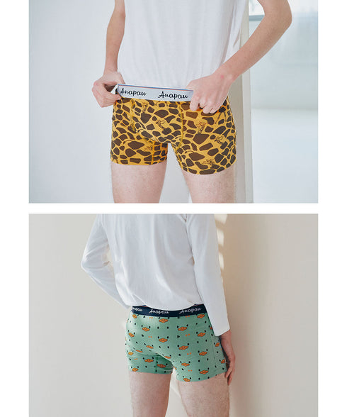 アナパウ Anapau Anapau メンズボクサーパンツ 【メール便】|下着 おしゃれ 人気 クリスマス プレゼント 彼氏