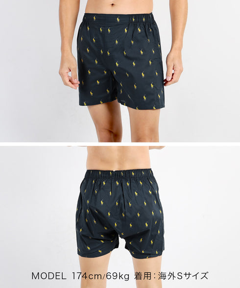 ポロ ラルフローレン POLO RALPH LAUREN 【3枚セット】CLASSIC WOVEN メンズ トランクス 下着 おしゃれ 人気 プレゼント 彼氏