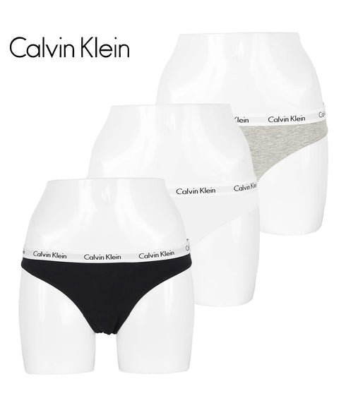 カルバンクライン Calvin Klein 【3枚セット】CAROUSEL レディース Tバック yearsale_f