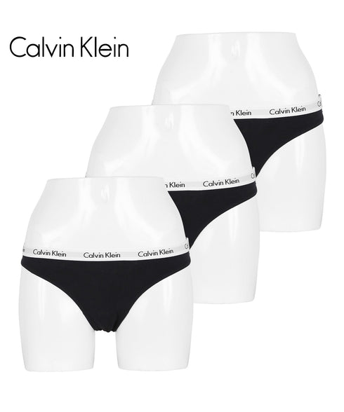 カルバンクライン Calvin Klein 【3枚セット】CAROUSEL レディース Tバック yearsale_f