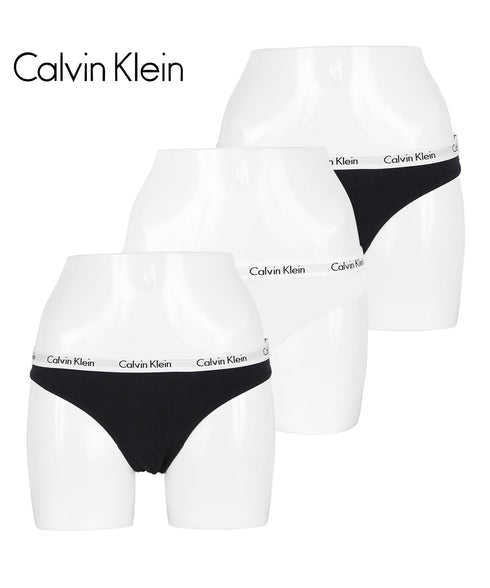 カルバンクライン Calvin Klein 【3枚セット】CAROUSEL レディース Tバック yearsale_f