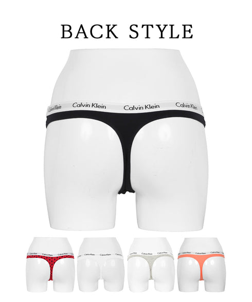 カルバンクライン Calvin Klein 【3枚セット】CAROUSEL レディース Tバック yearsale_f