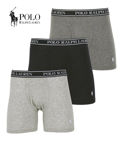 ポロ ラルフローレン POLO RALPH LAUREN 【3枚セット】CLASSIC FIT メンズ ロングボクサーパンツ 下着 おしゃれ 人気 プレゼント 彼氏 父の日