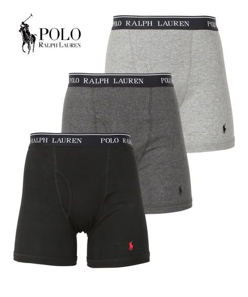ポロ ラルフローレン POLO RALPH LAUREN 【3枚セット】CLASSIC FIT メンズ ロングボクサーパンツ 下着 おしゃれ 人気 プレゼント 彼氏 父の日