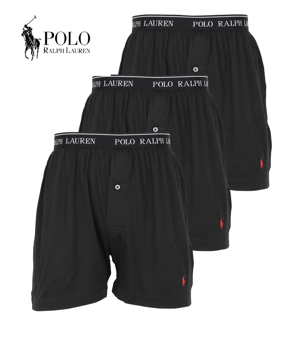 新品　ポロラルフローレン トランクス3枚セット「Mサイズ」① POLO RALPH LAUREN 3枚セット ポロ・ラルフローレン トランクス