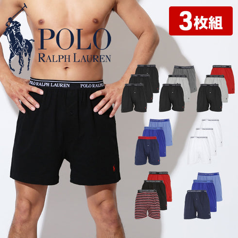 ポロ ラルフローレン POLO RALPH LAUREN 【3枚セット】COTTON KNIT メンズ トランクス