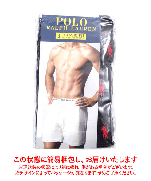 ポロ ラルフローレン POLO RALPH LAUREN 【3枚セット】COTTON KNIT メンズ トランクス