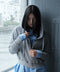 Minimal Waffle Hoodie