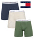 トミー ヒルフィガー TOMMY HILFIGER 【3枚セット】Classic Fit Knit メンズ トランクス ギフト ラッピング無料 おしゃれ かっこいい 綿 無地 ロゴ