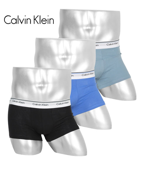 カルバンクライン Calvin Klein 【3枚セット】BALANCE LOW RISE TRUNK メンズ ローライズボクサーパンツ