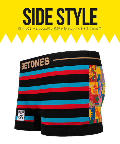 ビトーンズ BETONES WORLD TOUR メンズ ボクサーパンツ 【メール便】
