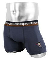 Anapau アナパウ ボクサーパンツ メンズ パンツ 男性 下着 ブランド アンダーウェア ボクサーブリーフ ベティ・ブープ (sp-2914) 彼氏 夫 息子 プレゼント 通販(ネイビー-S)