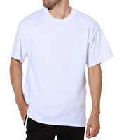 Hanes Beefy-Tシャツ│ヘインズ メンズ Tシャツ 無地Tシャツ ビッグサイズ シンプル 男性用(ホワイト-S)