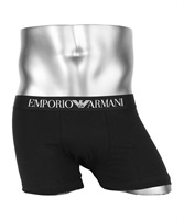 EMPORIO ARMANI エンポリオアルマーニ ボクサーパンツ 下着 パンツ 彼氏 夫 息子 男性 ブランド 通販(110818-cc718) 父の日 プレゼント(1.ネロ-海外S(日本M相当))