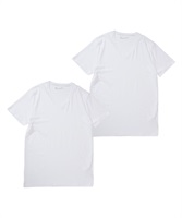 UNDER ARMOUR アンダーアーマー Vネック Tシャツ メンズ UA CHARGED 彼氏 プレゼント 男性 ブランド(2.ホワイト-海外SM(日本M相当))