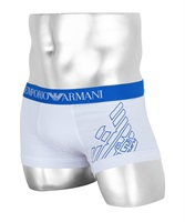 EMPORIO ARMANI エンポリオアルマーニ ローライズ ボクサーパンツ メンズ パンツ 男性 下着 ブランド PURE ORGANIC COTTON 彼氏 夫 父の日 プレゼント(ホワイト-海外S(日本M相当))