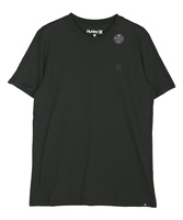 【メール便】HURLEY/ハーレー Staple Icon メンズ クルーネック 半袖Tシャツ 彼氏 プレゼント 男性(508904) ブランド(ブラック-S)