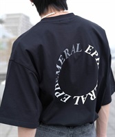 マルチプリントTシャツ│メンズ ユニセックス バックプリントTシャツ 韓国系ファッション ビッグサイズ ルーズフィット wear wearista(f ブラック-M)