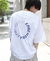 マルチプリントTシャツ│メンズ ユニセックス バックプリントTシャツ 韓国系ファッション ビッグサイズ ルーズフィット wear wearista(f ホワイト-M)