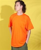 GILDAN（ギルダン）ポケット付き無地Tシャツ　肉厚　ビッグサイズ　大きめ　クーポン対象外(S. オレンジ-M)