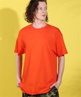 GILDAN（ギルダン）無地Tシャツ　半袖　大きめ　ビッグサイズ　肉厚　クーポン対象外(オレンジ-M)