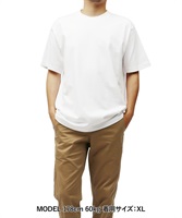 【メール便】Hanes/ヘインズ BEEFY ビーフィー メンズ クルーネック 半袖 Tシャツ かっこいい 綿100％ 男女兼用 無地 彼氏 夫 息子 プレゼント 通販(H5180)(1.ホワイト-XS)