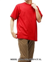 【メール便】Hanes/ヘインズ BEEFY ビーフィー メンズ クルーネック 半袖 Tシャツ かっこいい 綿100％ 男女兼用 無地 彼氏 夫 息子 プレゼント 通販(H5180)(9.レッド-XS)