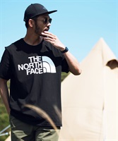 THE NORTH FACE ビッグロゴプリントTシャツ│ノースフェイス Tシャツ メンズ 大きいサイズ 小さいサイズ キャンプ アウトドア【クーポン対象外】(ブラック-S)