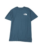 THE NORTH FACE/ザノースフェイス BOX NSE メンズ クルーネック 半袖 Tシャツ おしゃれ かっこいい 綿 ボックスロゴ ロゴ ワンポイント 彼氏 夫 息子 プレゼント 通販(NF(2.モントレーブルー-S)