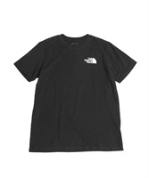 THE NORTH FACE/ザノースフェイス BOX NSE メンズ クルーネック 半袖 Tシャツ おしゃれ かっこいい 綿 ボックスロゴ ロゴ ワンポイント 彼氏 夫 息子 プレゼント 通販(NF(4.ブラック-S)